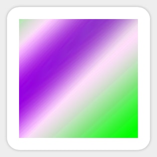 green purple white abstract texture background Sticker